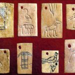 7-Hiyeroglif Yazısının erken formu_etiketler